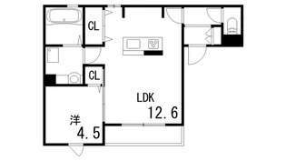 クリアパーク東神戸【2階】の間取り