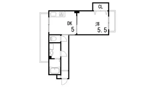陽光プラザ【4階】の間取り