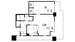 RICイーストコート3番街101号棟【29階】の間取り