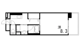 リブェール天城【2階】の間取り
