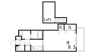 メトロポリタン【3階】の間取り