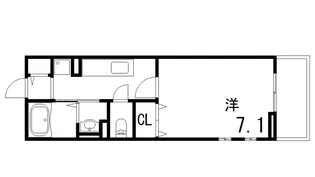 メゾンもくれん【2階】の間取り