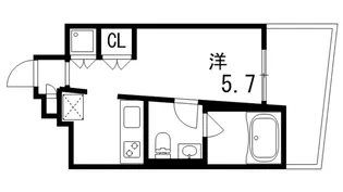 PH4【5階】の間取り