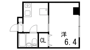 メインステージ芦屋川【3階】の間取り