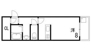 甲南タマタニマンション【1階】の間取り
