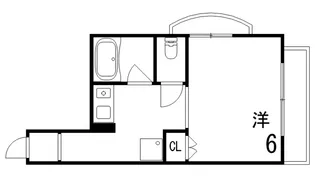 ファミーラ甲南【3階】の間取り
