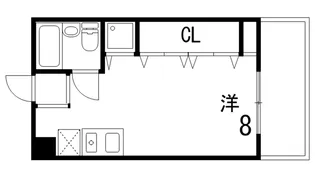 サンヴェア甲南【3階】の間取り