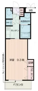 メトロポリタン【1階】の間取り
