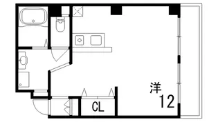 フィロ住吉【2階】の間取り