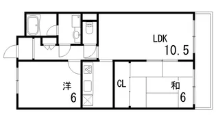 プティヴィラ【3階】の間取り