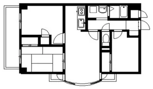 プラザインペリアル【5階】の間取り