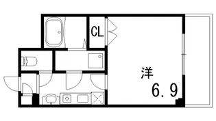 グランデアステール芦屋【3階】の間取り