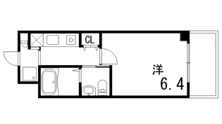 ラディウス森南【7階】の間取り