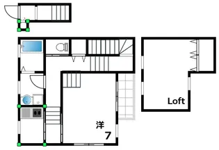 グランメール魚崎【2階】の間取り