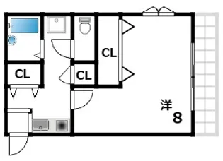 岩崎館【5階】の間取り