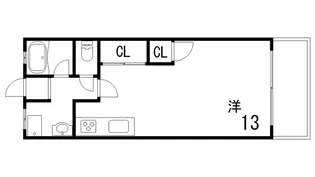 ナショナルハイツ【2階】の間取り