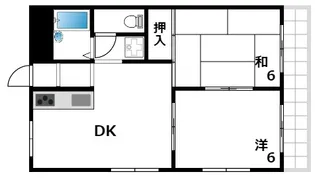 シエール灘【4階】の間取り