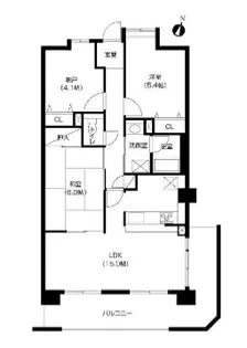 アーバネックス芦屋業平【2階】の間取り