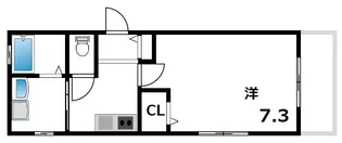ワコーレヴィータ大石北町【1階】の間取り