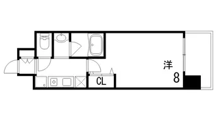 シャインビュー六甲【5階】の間取り