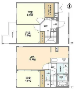 RA-ASHIYAの間取り