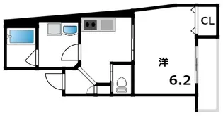 アビタ住吉駅前【1階】の間取り