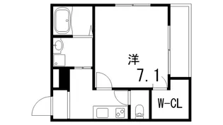 フジパレス王子公園Ⅰ番館【1階】の間取り