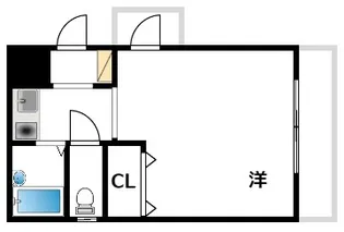 ルミエールROKKO【301号室】の間取り