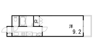 BELAIR住吉【10階】の間取り