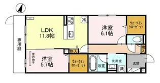エレナ本山【1階】の間取り