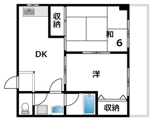 カマラード【4階】の間取り