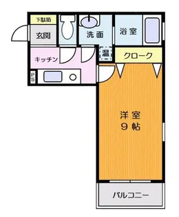 プランドール大原【2階】の間取り