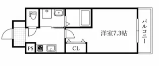エヴァステージ神戸六甲【10階】の間取り