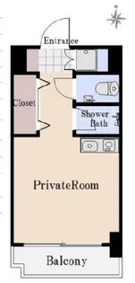 ワコーレプラティーク神戸深江駅前【9階】の間取り