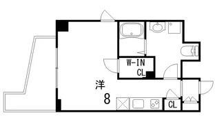 シャロン灘【5階】の間取り