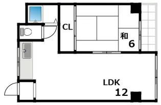 メゾン甲南【103号室】の間取り