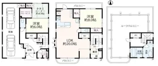 兵庫県神戸市東灘区本山北町5丁目【一戸建】の間取り