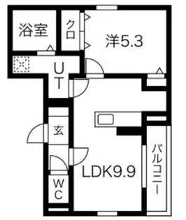 プリメーロ明石【2階】の間取り