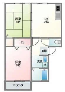 リヴェール・ヴィラ【1階】の間取り