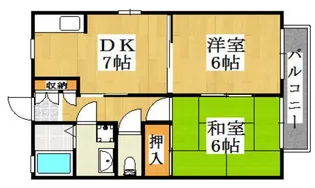 アドバンス【2階】の間取り