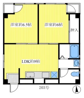 ブリーズ・ド・垂水【2階】の間取り