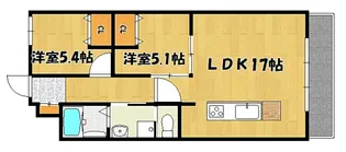 Jackson Street 521【2階】の間取り