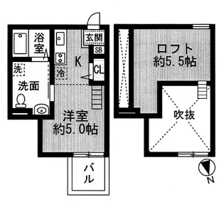 Marvel垂水山手【2階】の間取り
