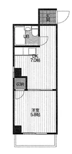 ヒューマンハイツ【402号室】の間取り