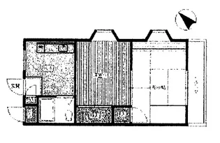 コーポいずみ【403号室】の間取り