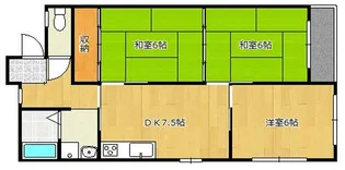 ネオハートβ【203号室】の間取り