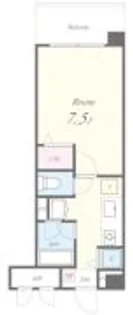 ラフィネ錦が丘【1階】の間取り