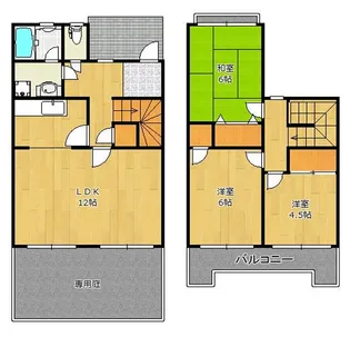 3LDKの間取り画像