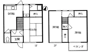 兵庫県明石市荷山町【一戸建】の間取り
