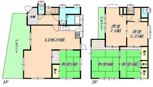兵庫県神戸市垂水区西舞子3丁目【一戸建】の間取り